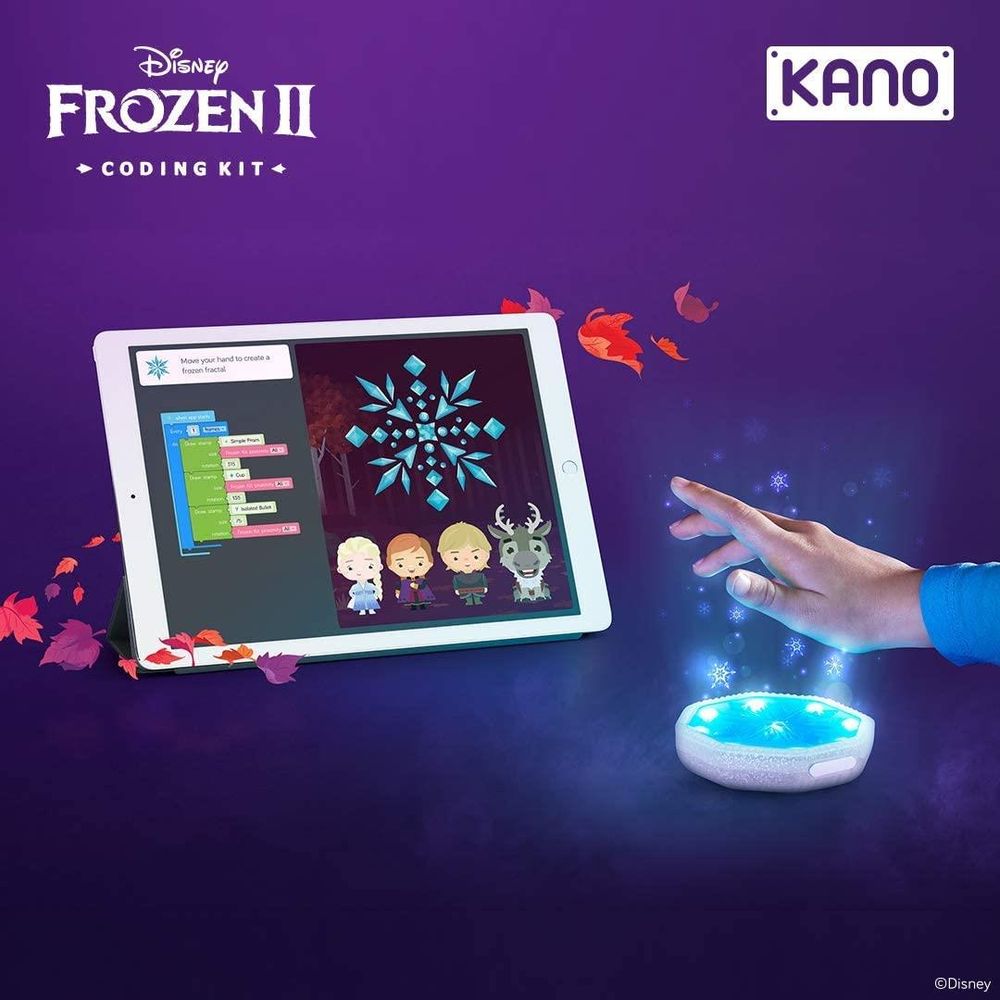 Kano Disney Frozen 2 Coding Kit - Build, Play & Learn with Elsa, Anna, Olaf & More - Award-Winning STEM