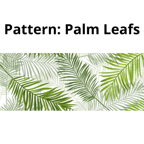 Deacoratvie Wall Panels - Palm Leafs - 3.25m2 (34.98sqft) - 9 Panels