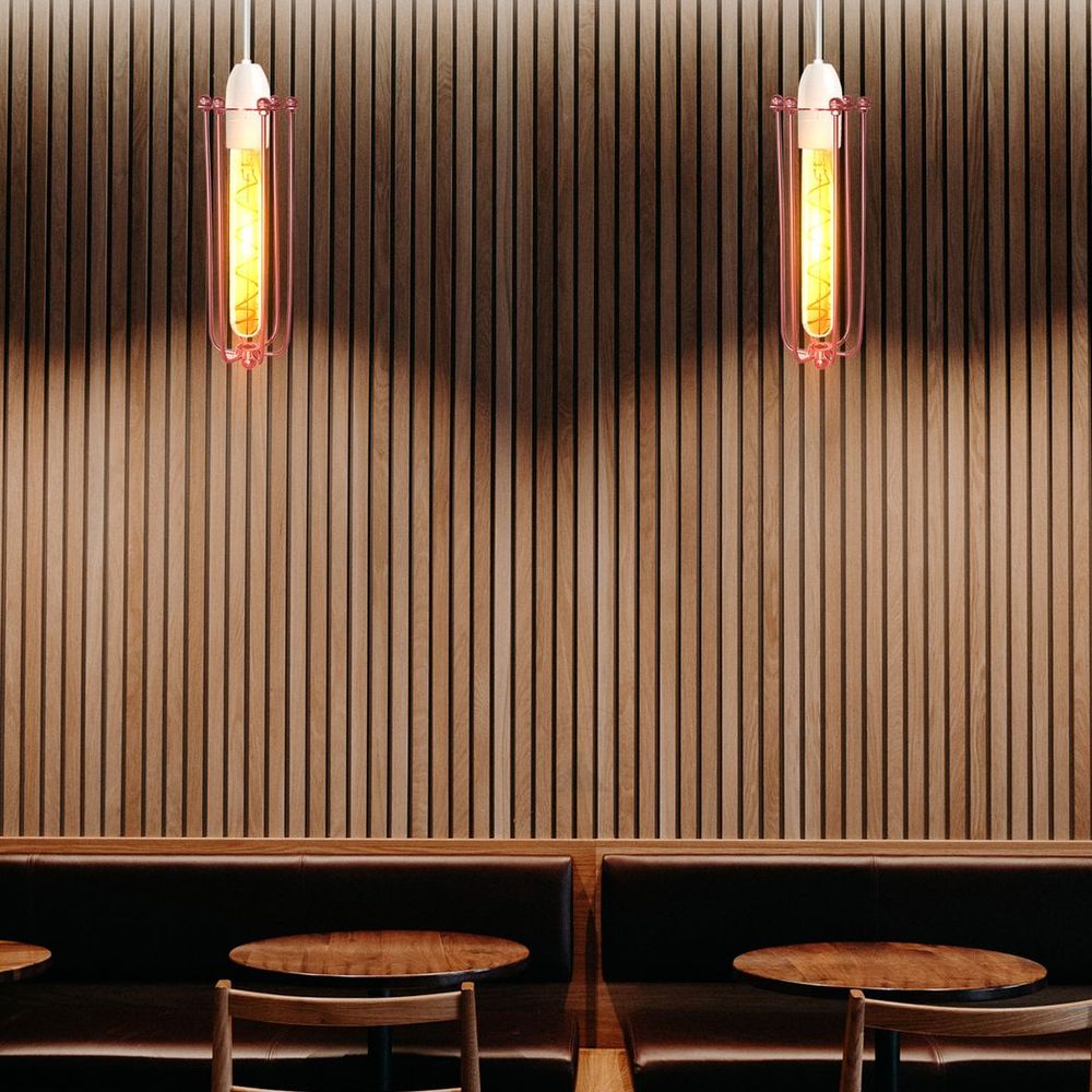 Vintage Industrial Rustic Lampshade - Rose Gold Cage Frame - High-Quality Metal - Perfect for Any Space - CE Approved