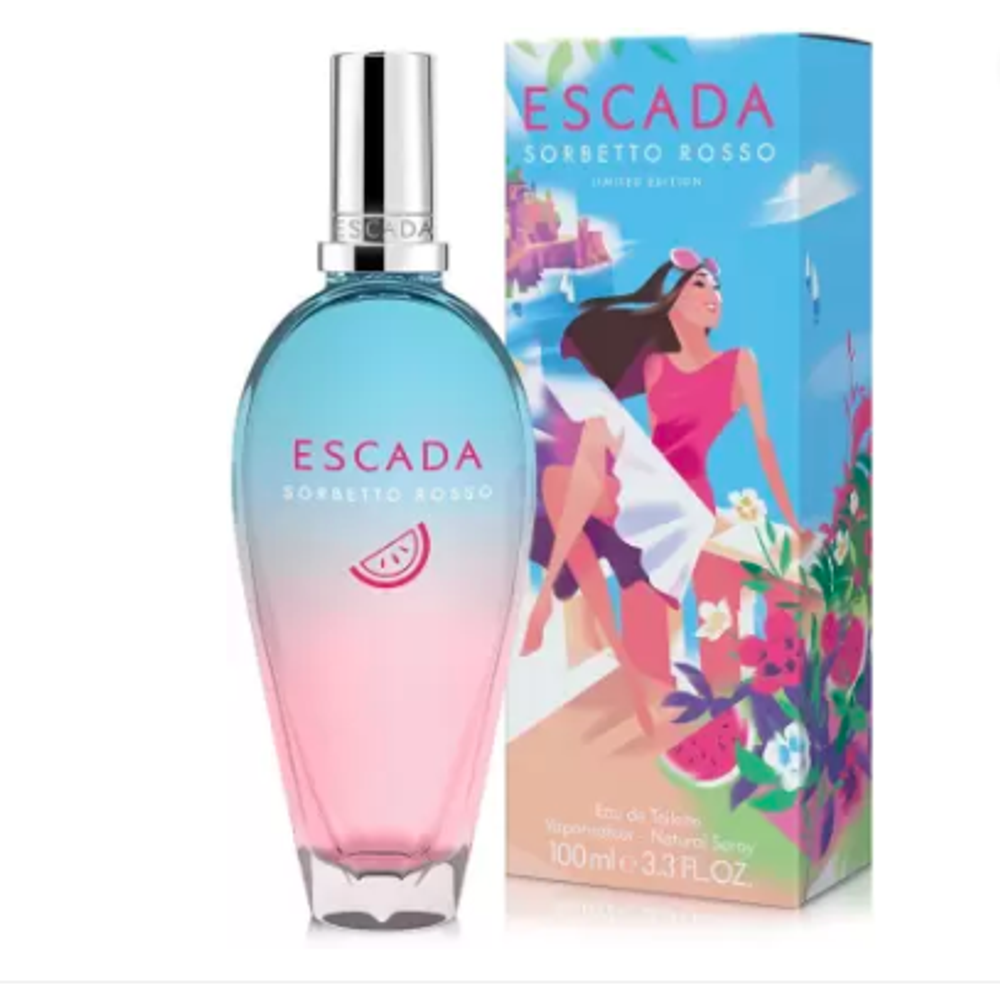 Escada Sorbetto Rosso Limited Edition Eau De Toilette Spray 100ml