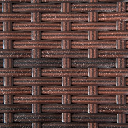 Outsunny PE Rattan Outdoor Coffee Table, Easy Match Rattan Side Table, Brown