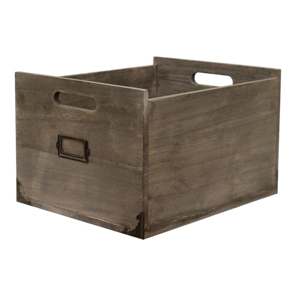 Premium Wooden Office Storage Box, 26x32x20cm. High Quality & Durable. Ideal for Home Offices, School & Homework Areas.