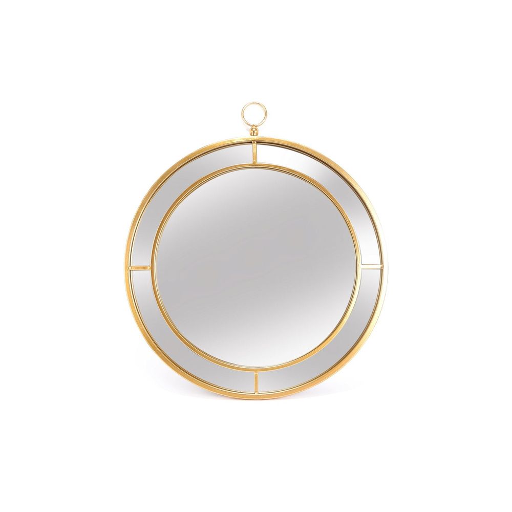 Sussex Range Gold Mirror - Elegant & Striking Circular Design - 50cm Diameter - High Quality