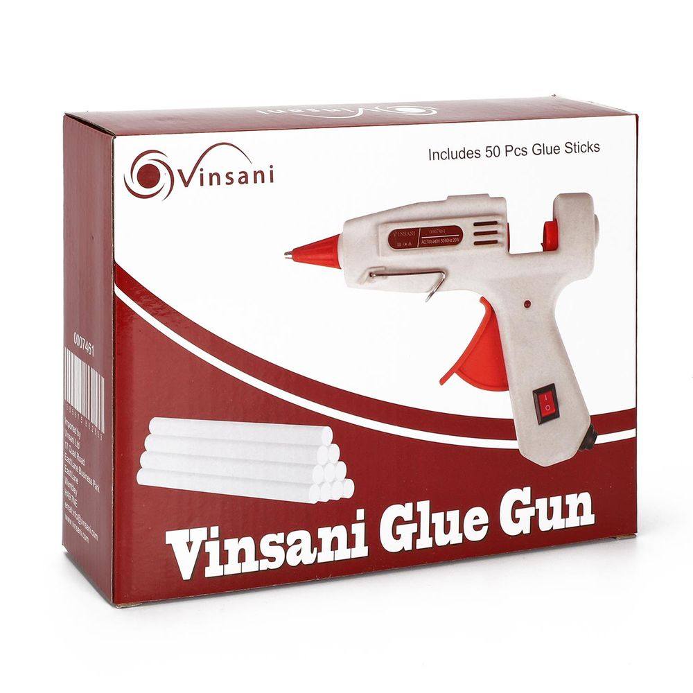 Hot Glue Gun with Carry Case 20W Mini Glue Gun with 50pcs Glue Sticks