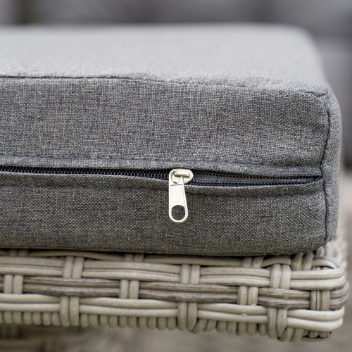 Outsunny 6 PCs Rattan Garden Furniture Sectional Conversation Corner Sofa