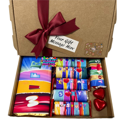 Be My Valentines Novelty Adult Chocolate Gift Box Exclusive To Simway Sweets