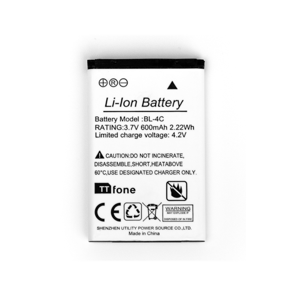 Original Battery TTBL4C for TTfone TT100, TT200, TT650, TT750, TT850, TT220, TT760 Big Button Senior Mobile