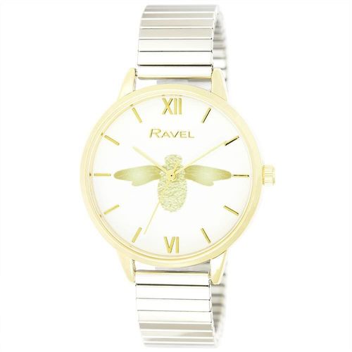 Ravel Women's Moth Design Dial Bracelet Watch RF009.1