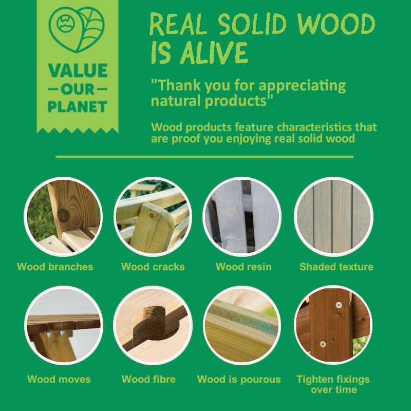 Traditional Tree Decoction 120cm Tall Pressure Treated Timber by Churnet Valley - XT4F