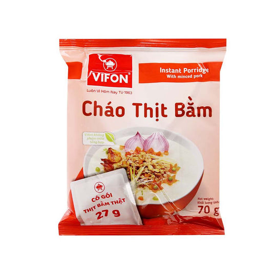 VIFON Instant Porridge With Minced Pork 70g