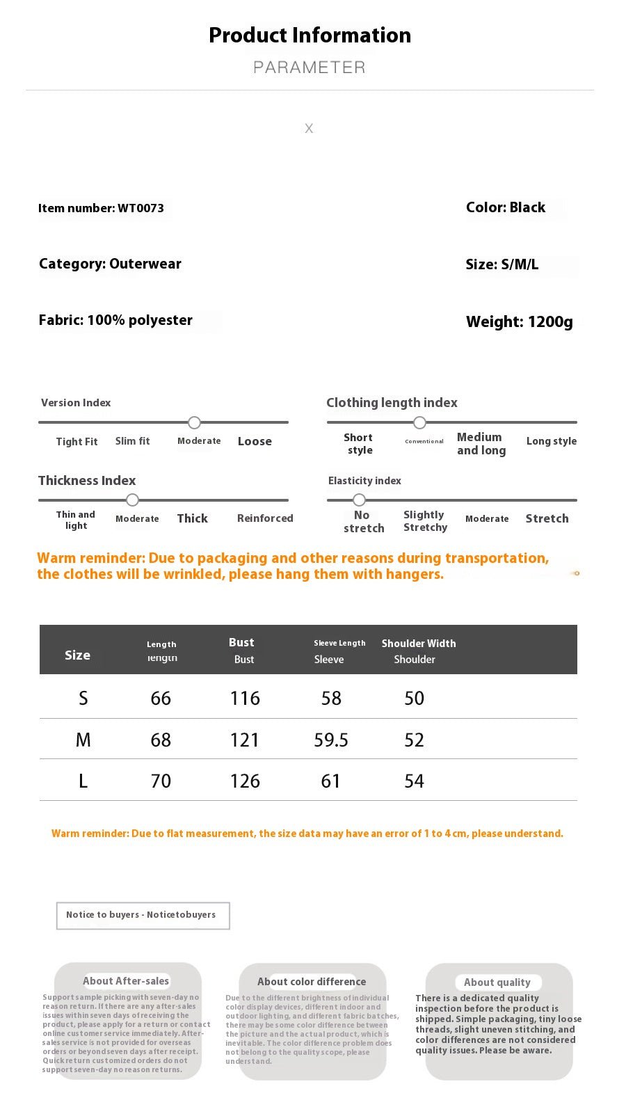 Warm Cotton-Padded Hooded Overcoat