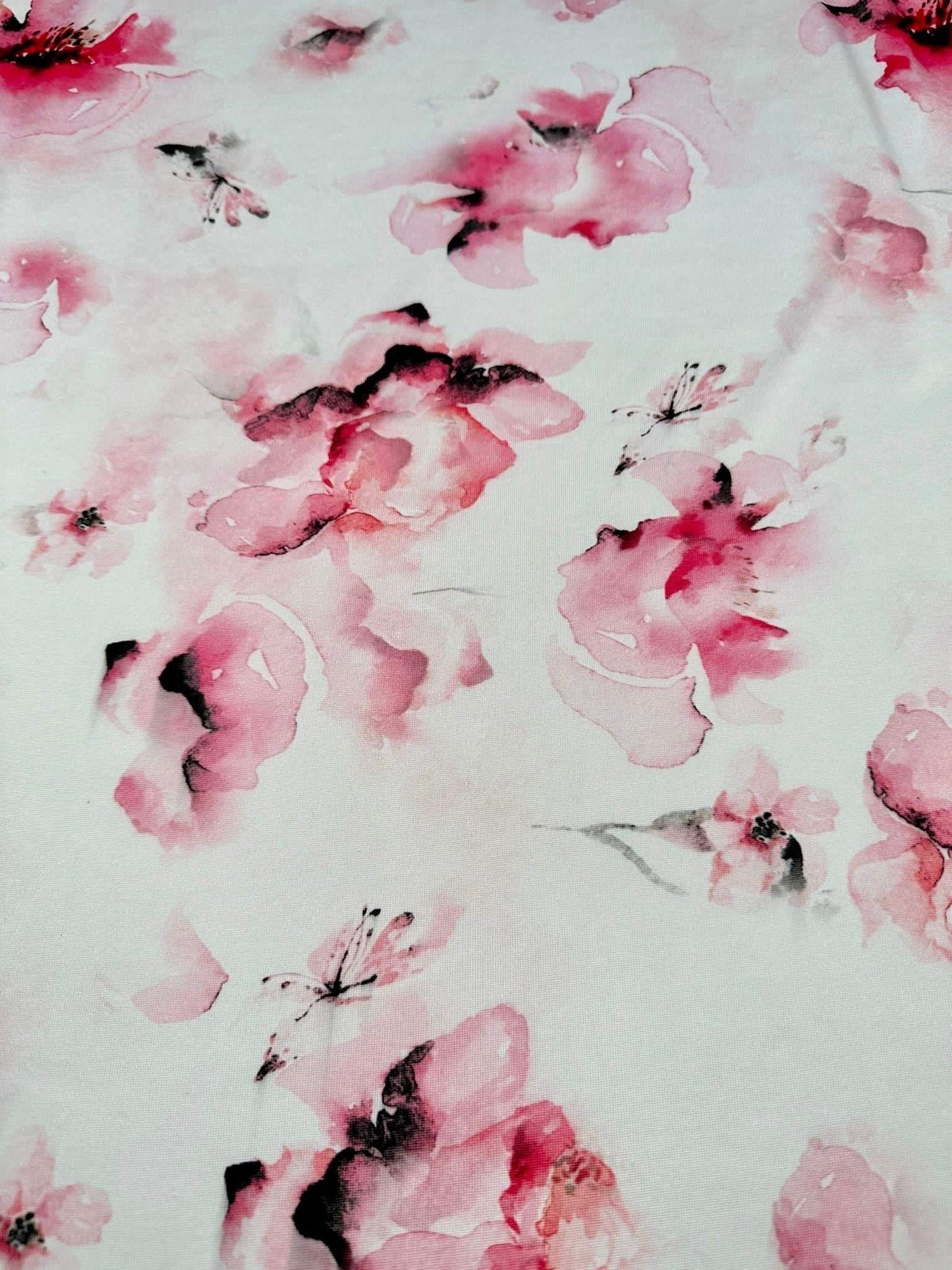 Watercolor Floral Fabric – Fabric by Metre, Multiple Options for Sewing & Dressmaking
