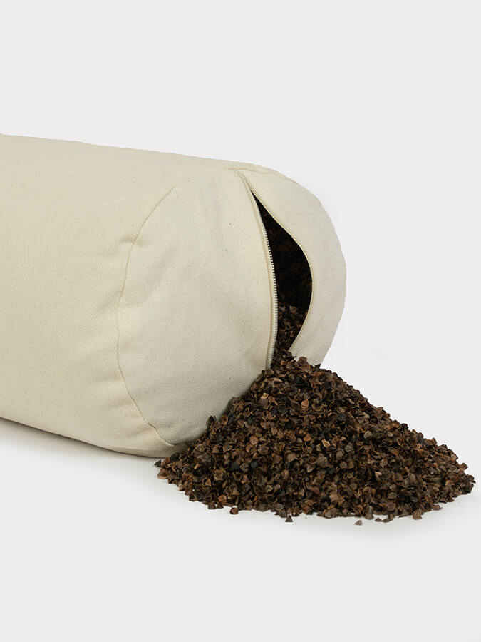 Yoga Studio EU Organic Buckwheat Drawstring Bolster