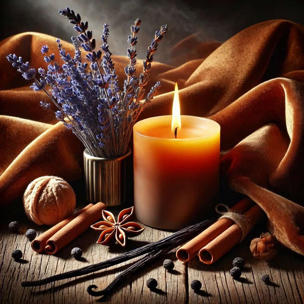Velvet Tonka Candle – Lavender, Tonka & Amber Scent