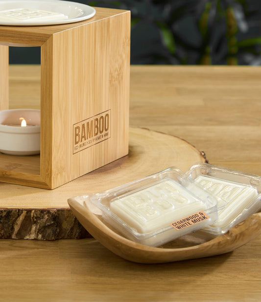 Soy Wax Melt - Cedarwood & White Musk - Up To 12 Hours Burn Use With Wax Warmer