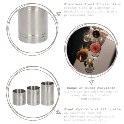Stainless Steel Thimble Measure