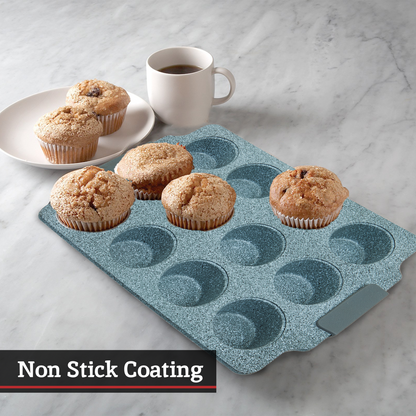 From Scratch Twelve Cup Marble Effect Muffin Tray
