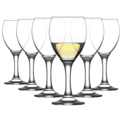 245ml Empire White Wine Glasses - Pack of Six