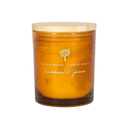 130g Sandalwood & Jasmine Soy Wax Scented Candle