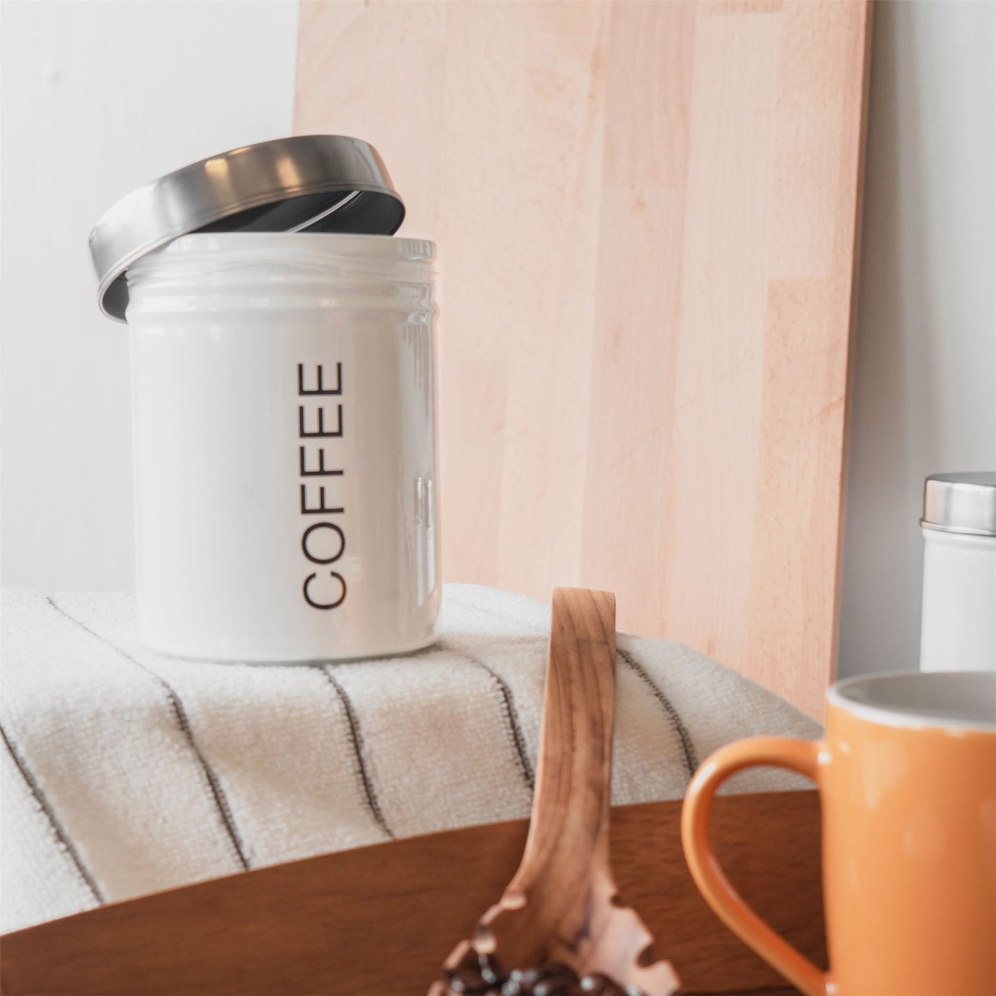 Metal Coffee Canister