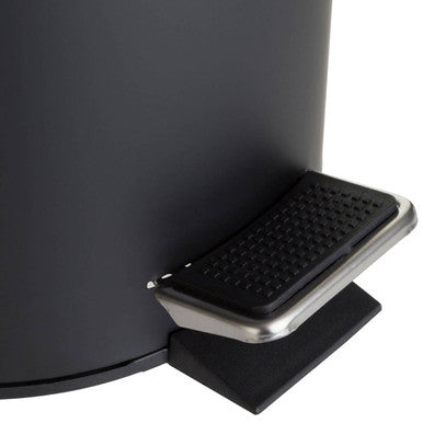 Parker Black 3 Litre Pedal Bin