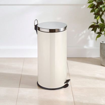 Miller Cream 30 Litre Pedal Bin
