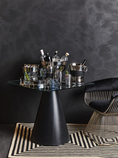 Mixology Silver Finish Cocktail Shaker