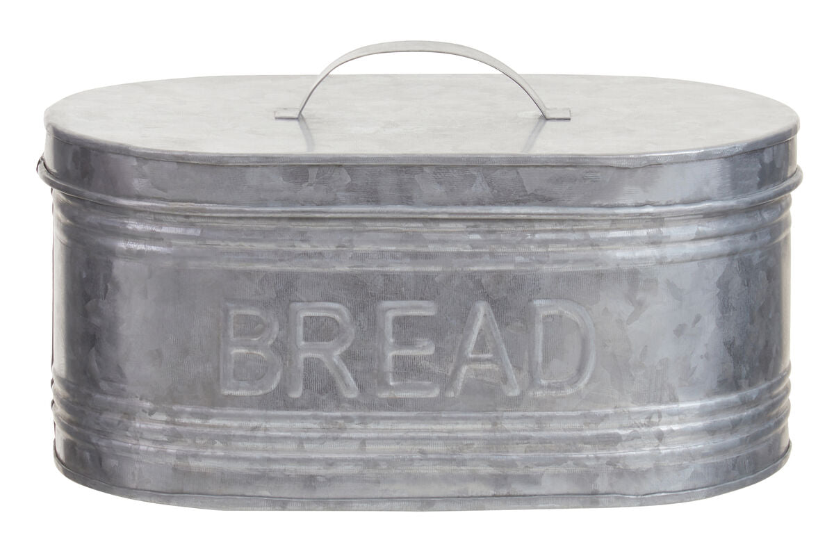 Drummond Galvanised Steel Bread Bin