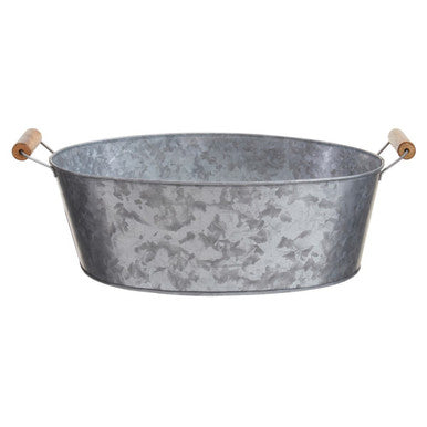 Drummond Large Boat Shape Galvanised Steel Tray