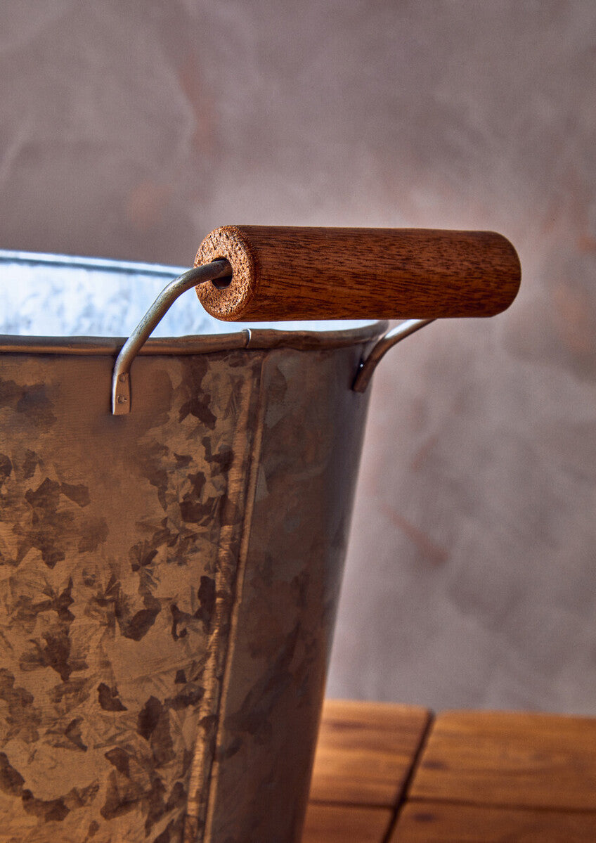 Drummond Large Boat Shape Galvanised Steel Tray