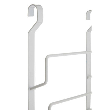 Sorello White Iron Hanging Pan Lid Rack