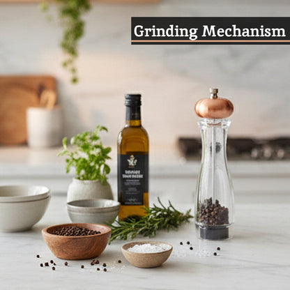 Cody Salt / Pepper Medium Clear and Copper Mill