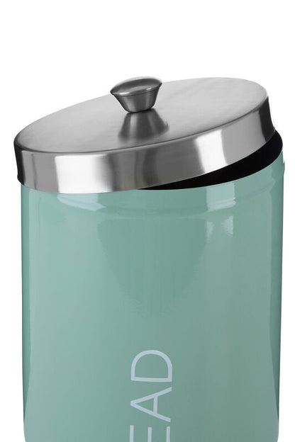 Liberty Pistachio Enamel Bread Bin