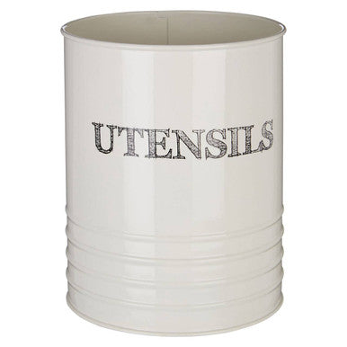 Sketch Cream Utensil Holder