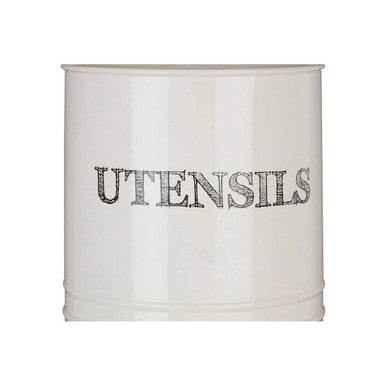 Sketch Cream Utensil Holder