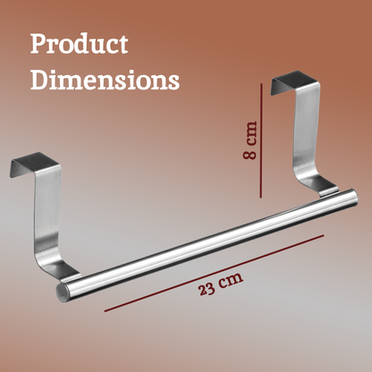 Over Door Kitchen Towel Hanging Rail