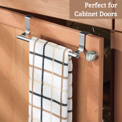 Over Door Kitchen Towel Hanging Rail