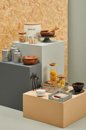 Easton 5 Piece Kitchen  Storage Set in Cream