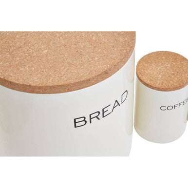 Easton 5 Piece Kitchen  Storage Set in Cream