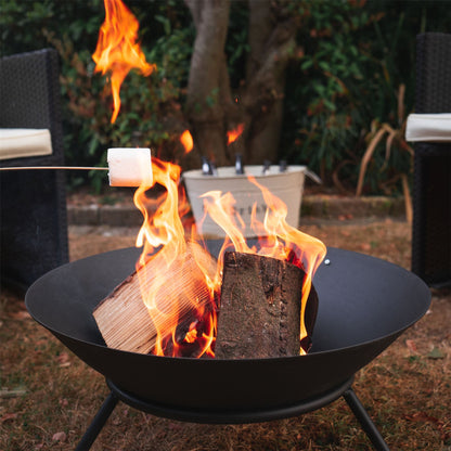 56cm Steel Garden Fire Pit