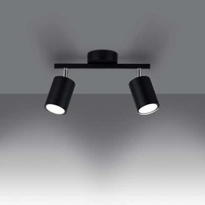 Ceiling lamp steel Lemmi minimalistic Design GU10