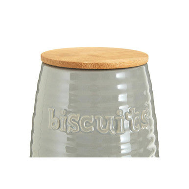 Winnie Grey Dolomite Biscuit Canister