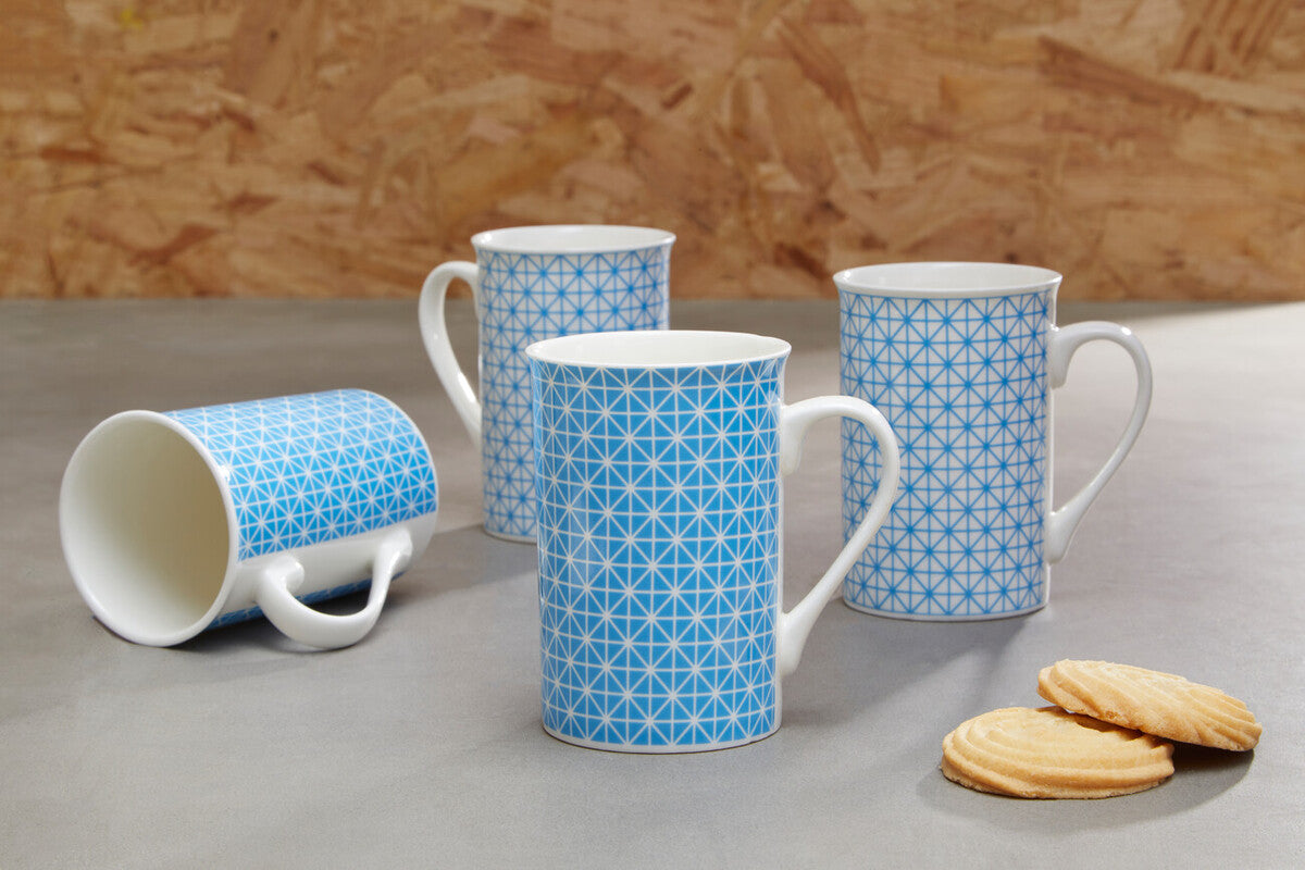 Maroc Blue Mugs Set of 4