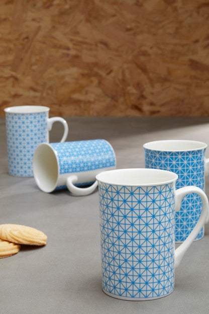 Maroc Blue Mugs Set of 4