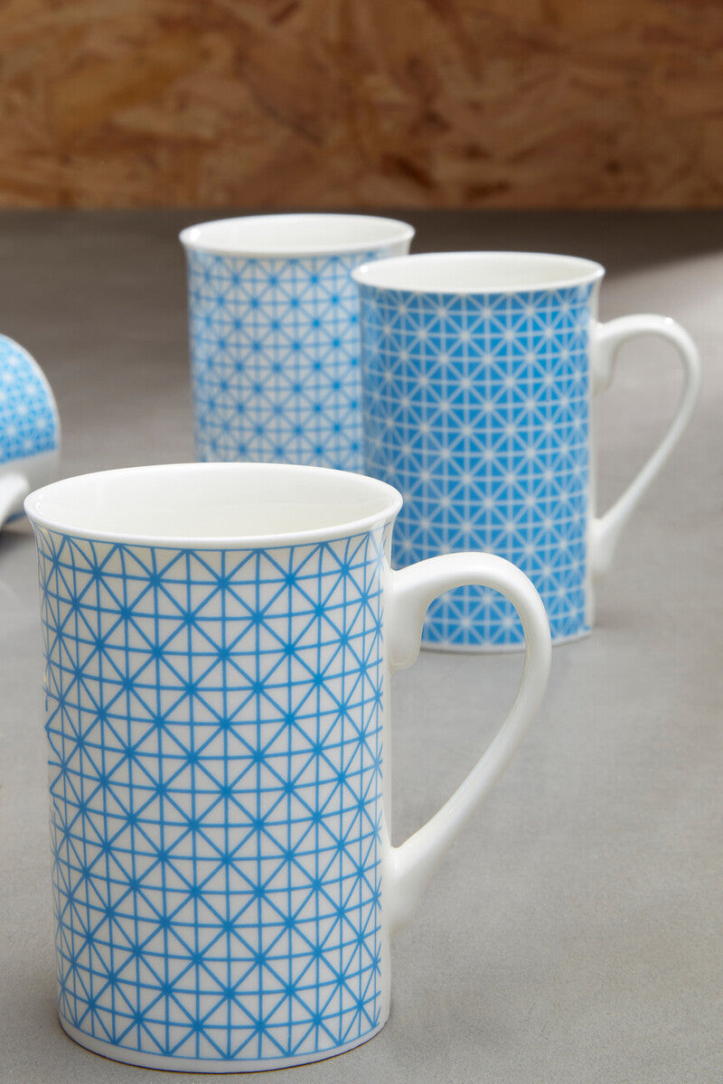 Maroc Blue Mugs Set of 4
