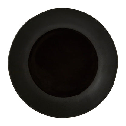 Hygge Black Stoneware Dinner Plate