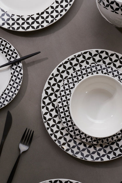 Avie 12 Piece Windmill Dinner Set