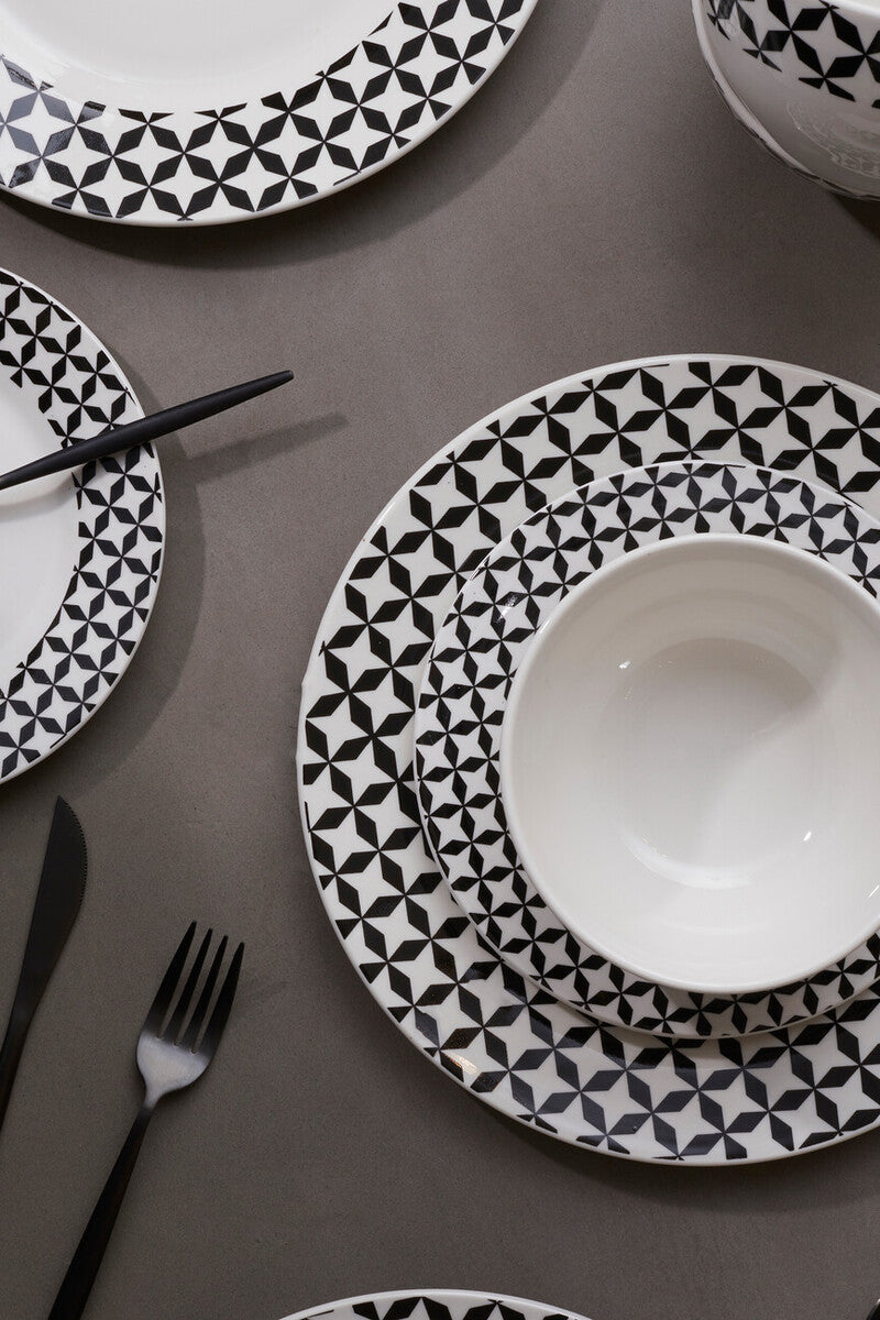 Avie 12 Piece Windmill Dinner Set