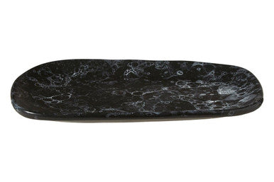 Hygge Small Black Marble Effect Serving Platter
