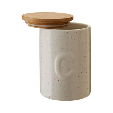Fenwick Coffee Canister With Bamboo Lid